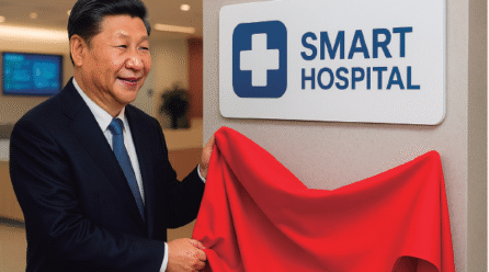 Xi Jinping abre el primer hospital inteligente