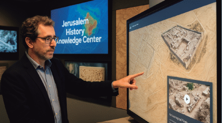 Se inaugura el Ronnie Ellenblum Jerusalem History Knowledge Center, una innovadora plataforma digital que integra mapas, hallazgos arqueológicos y contenidos multimedia